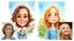 Custom Printable Caricature Portraits Watercolor Style